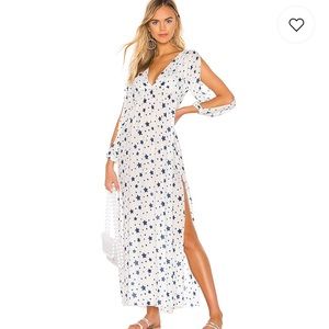 Maxi Coverup with blue stars
